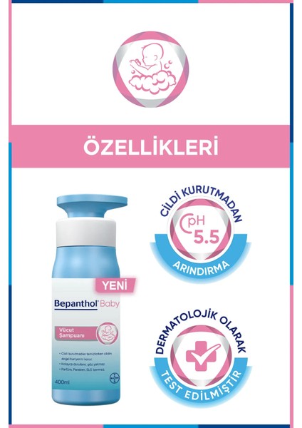 Baby Vücut Şampuanı 400 ml