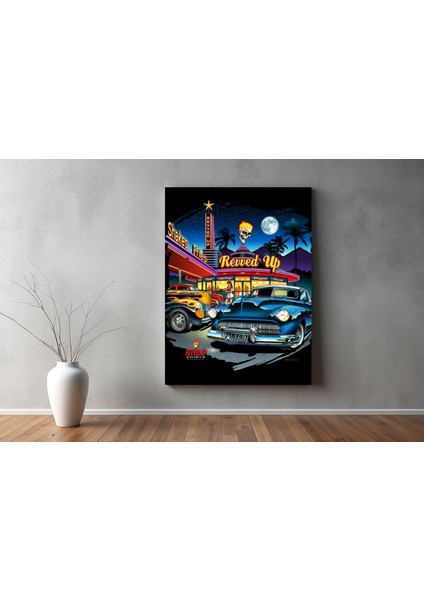 Araçlar Kanvas Tablo