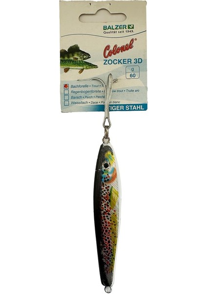 Colonel Zocker 3D Eyes Light Jig Suni Yem 60GR