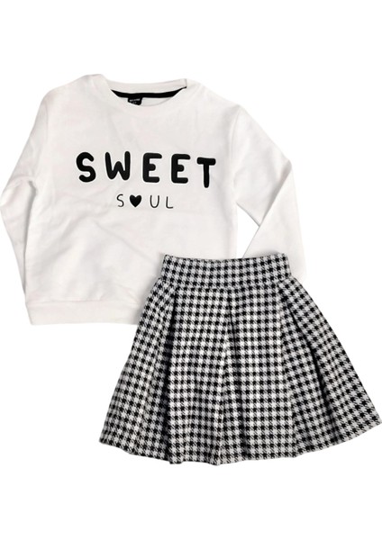 3-10 Yaş Kız Çocuk Etekli Sweet Takım - Sweet Soul