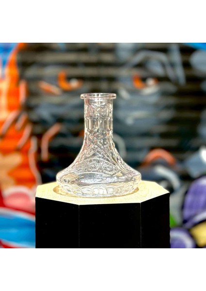 Rus Tipi Geçmeli Nargile Şişesi BRN-276