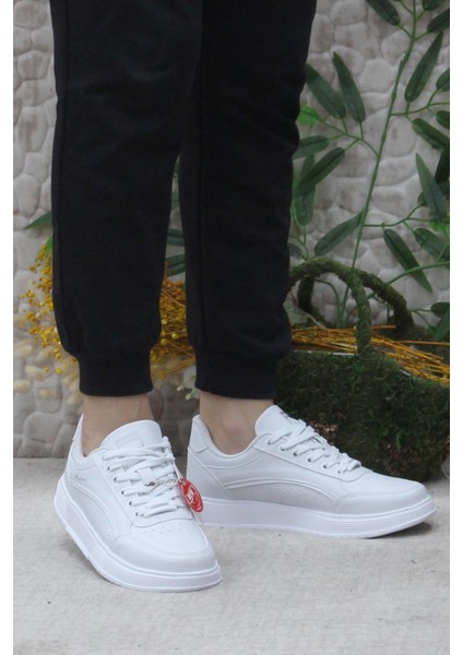 Wks 2765 Beyaz Hafif Rahat Sneaker Kadın Spor Ayakkabı fiyatları