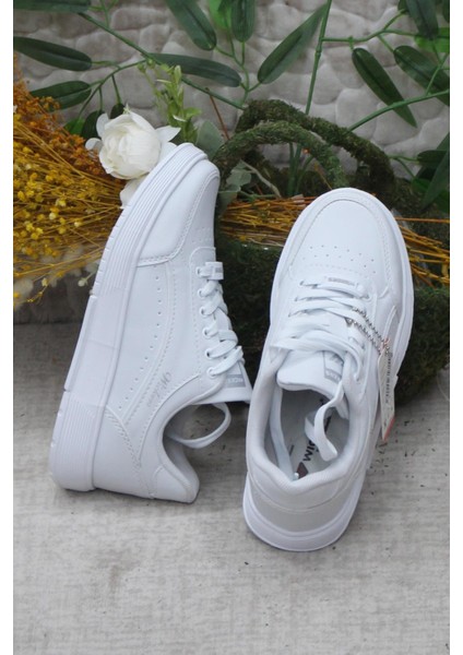 Wks 2765 Beyaz Hafif Rahat Sneaker Kadın Spor Ayakkabı indirimleri