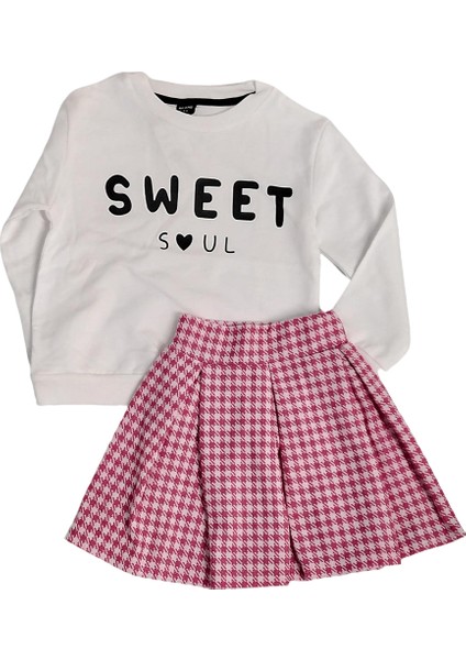 3-10 Yaş Kız Çocuk Etekli Sweet Takım - Sweet Soul