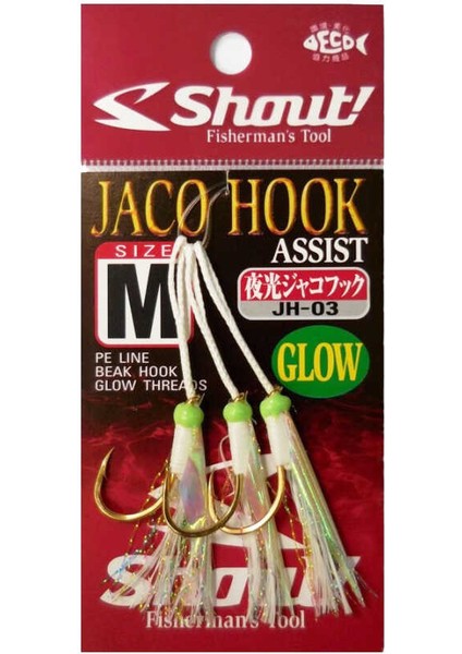 Jaco Hook Glow Assist Olta Iğnesi Standart-L