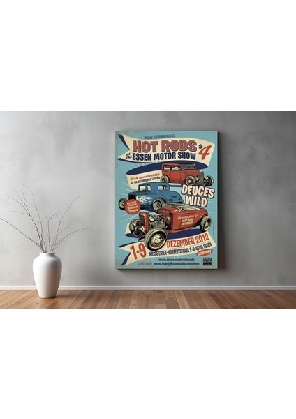 Araçlar Kanvas Tablo