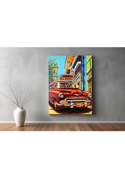 Araçlar Kanvas Tablo