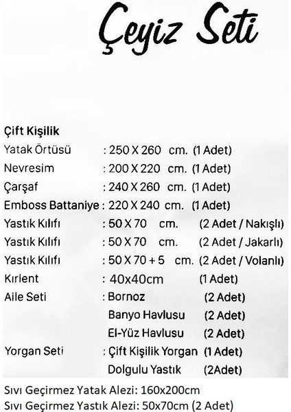 27 Parça Çeyiz Seti-Valioso Gümüş