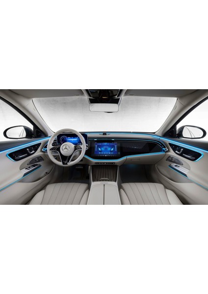 Mercedes E220 Multimedya ve Dijital Yolcu Ekranı 9h Ekran Koruyucu