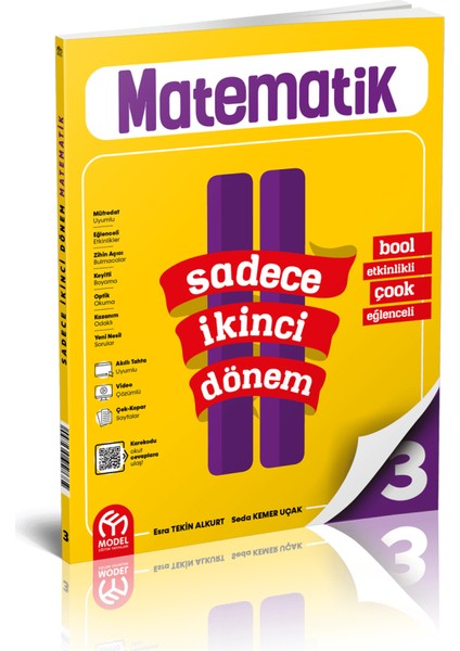 Model Yayınları 3. Sınıf Matematik Sadece 2.dönem