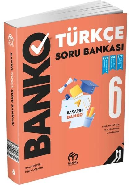 Model Eğitim Yayıncılık 6. Sınıf Türkçe Banko Soru Bankası