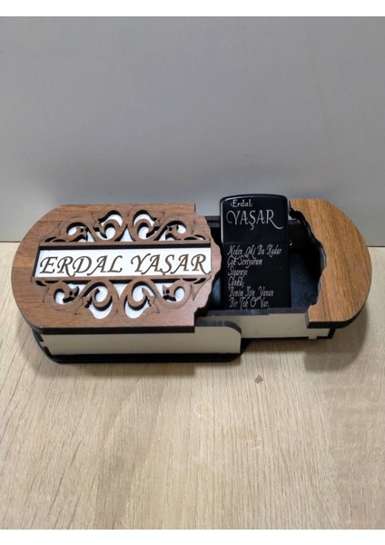 Çakmak Kişiye Özel Isim Yazılı ve Mdf Tasarım Kutulu NO:201 modelleri