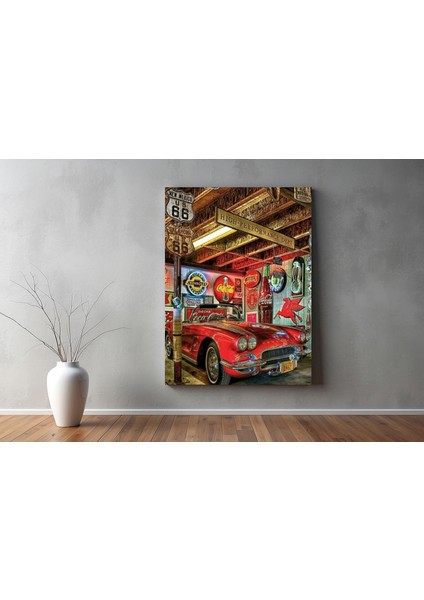 Araçlar Kanvas Tablo