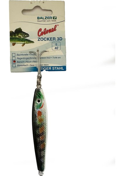 Colonel Zocker 3D Eyes Light Jig Suni Yem 40GR