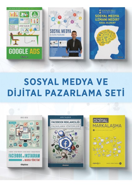 Sosyal Medya ve Dijital Pazarlama 6 Kitap Set