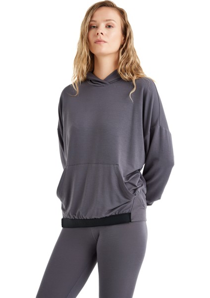 Kadın Sweatshirt 51640 - Antrasit
