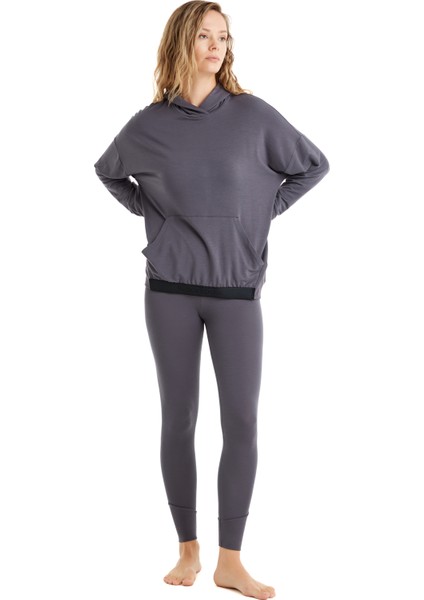 Kadın Sweatshirt 51640 - Antrasit modelleri