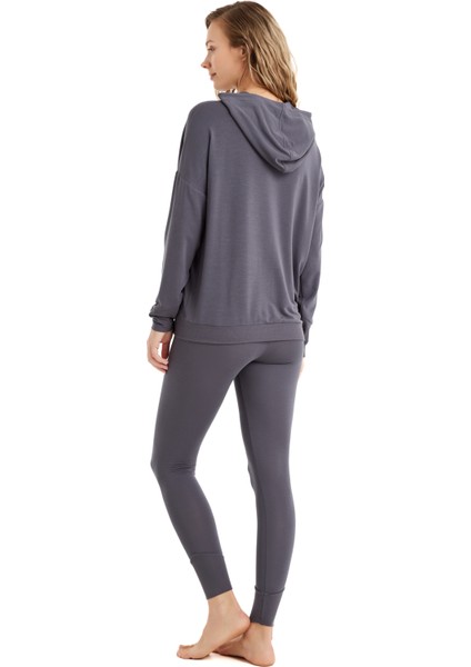 Kadın Sweatshirt 51640 - Antrasit fırsatları