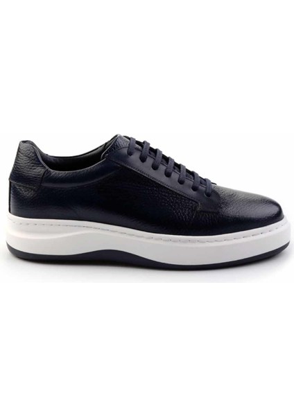 Lacivert Floter Deri Erkek Sneaker E01310117640 fiyatları