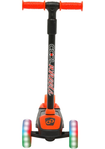 Cool Wheels Twist 3+ Işıklı Yüksekliği Ayarlanabilir Scooter TURUNCU FR58918