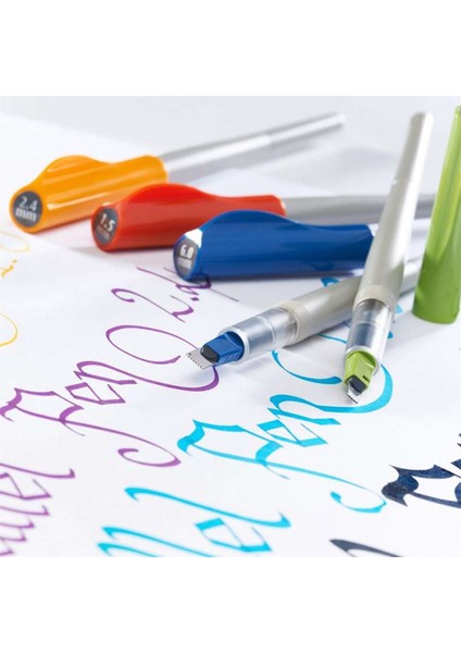 Parallel Pen 3.8 mm - Kaligrafi Kalemi - Yeşil fırsatları