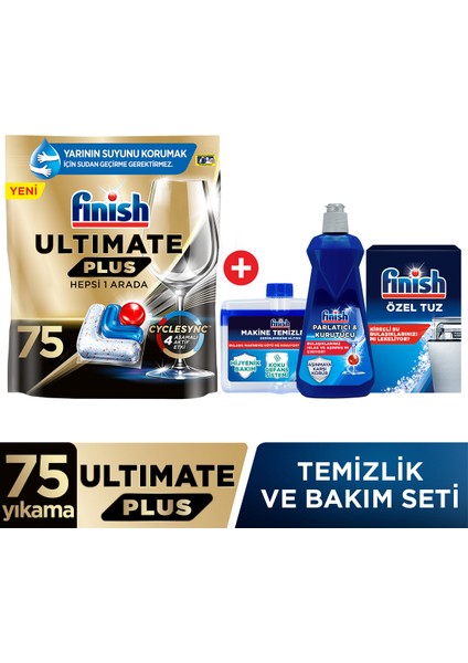 Ultimate Plus 75 Tablet + Temizlik ve Bakım Seti