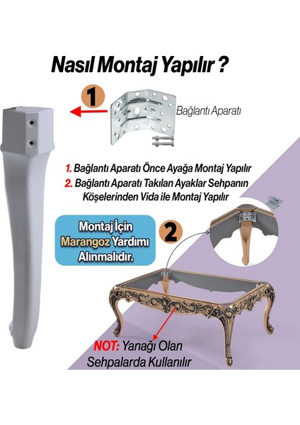 Nehir Plastik Sehpa Ayağı 40 cm Beyaz Orta Ayak Zigon Sehpa Mobilya Masa Ayakları Beyaz 1 Adet indirimleri