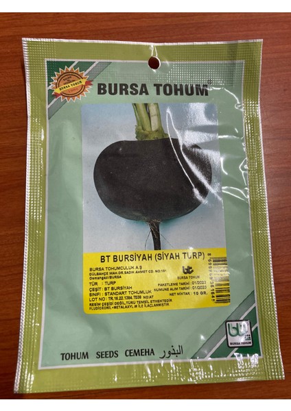 Bur-Siyah Turp Tohumu 10GR