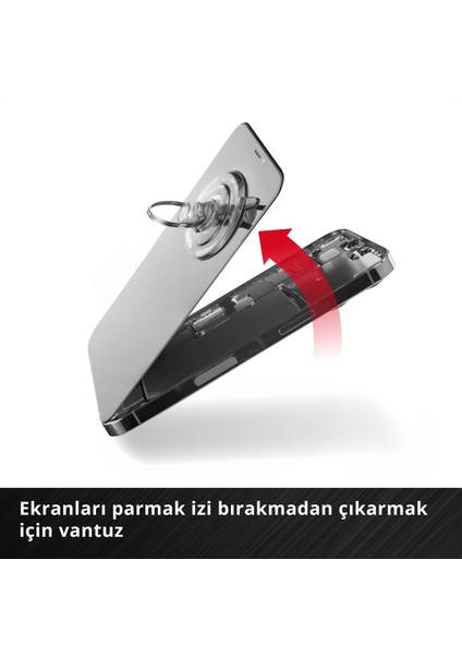 28 Parçalı hassas ve elektronikçi tamir seti (hassas uçlar, tornavida uç tutucu, eğimli cımbız, plastik açma aparatı, levye, açma aleti, açma kazıyıcı, plastik vantuz)