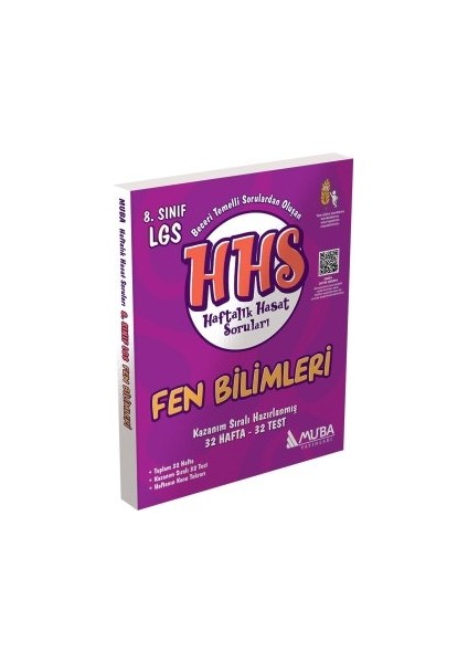 Muba Yayınları 8.sınıf Fen Bilimleri Haftalık Hasat Soruları Hhs