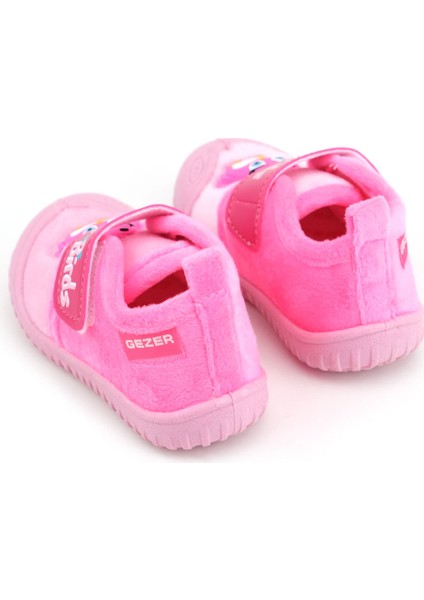 Kışlık Cırtlı Ayarlanabilir Rahat Taban Happy Birds Bebe Kız Panduf Ayakkabı fırsatları
