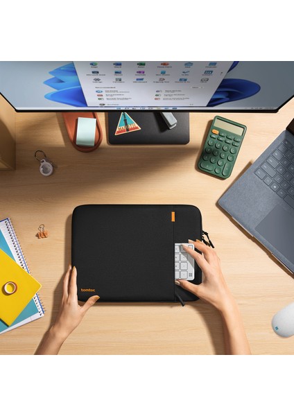 A13-E11D - A13F2DV 16" Siyah DEFENDER-A13 El Çantası Notebook Kılıf Kiti