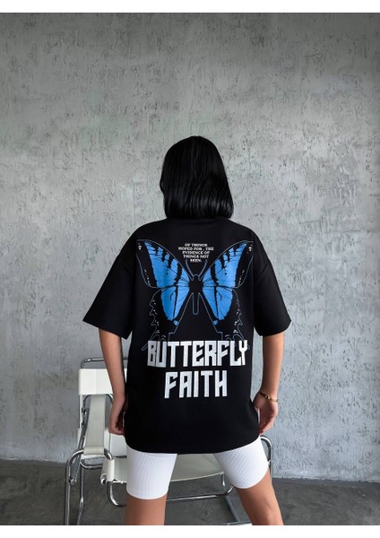 Butterfly Faıth Oversize Tişört fiyatları