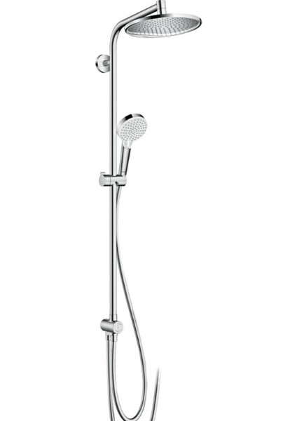 Crometta S Duş Kolonu 240 1 Jet, Ecosmart, 9 Lt/dk, Reno - HNG27270000 fiyatları