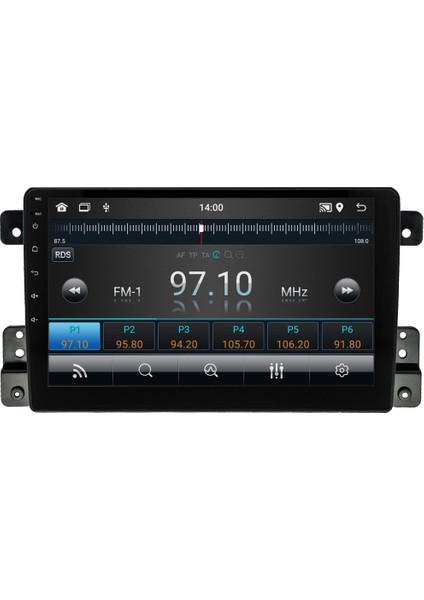 Suzuki Vitara (2006-2012) Android 14 Multimedya Carplay 10 Inch 4 GB Ram / 64 GB Hafıza CRV-4510XR