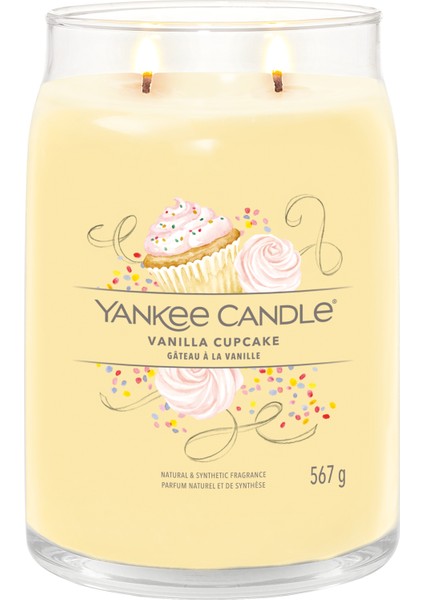 Vanilla Cupcake Signature Büyük Mum fiyatları