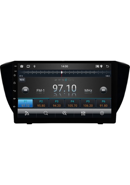 Skoda Superb (2015-2017) Android 14 Multimedya Carplay 10 Inch 4 GB Ram / 64 GB Hafıza CRV-4482XR