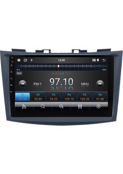 Suzuki Swift (2011-2016) Android 14 Multimedya Carplay 10 Inch 4 GB Ram / 64 GB Hafıza CRV-4512XR