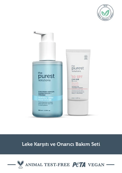 The Purest Solutions Leke Karşıtı ve Onarıcı Bakım Seti