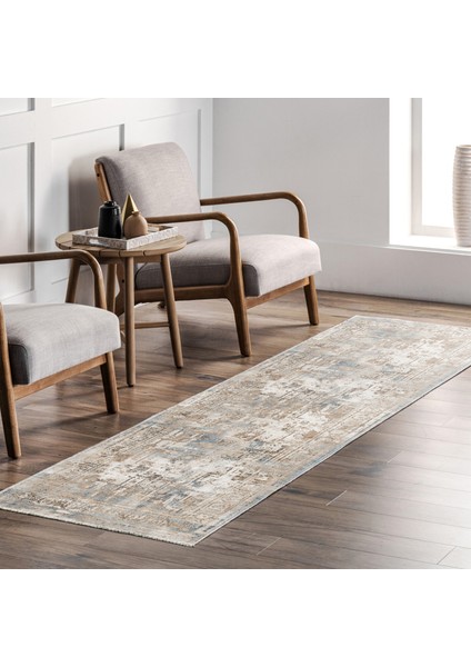 Pastel Home Anti-Alerjik Yıkanabilir Şönil Halı Kilim Eskitme, Modern Desen Oturma Odası, Salon, Çocuk Odası, Mutfak, Koridor Halısı, Yolluk