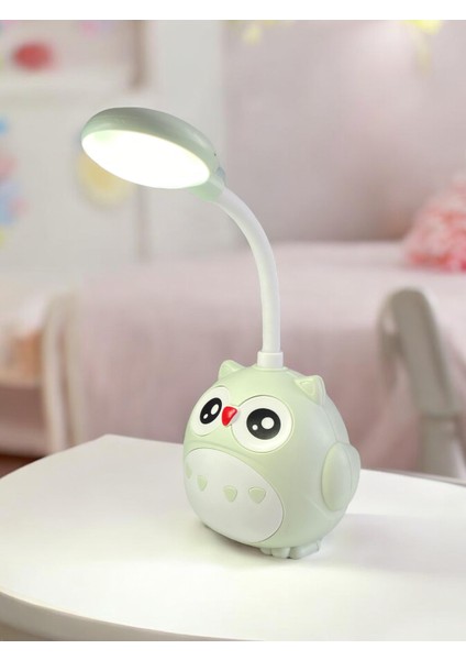 Sevimli Baykuş Tasarımlı USB Şarjlı LED Masa Lambası - Okula Dönüş Hediyesi, Dekoratif Gece Lambası modelleri