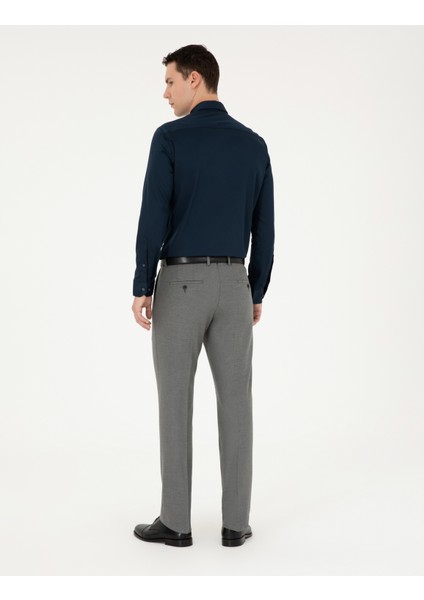 Pierre Cardin Erkek Füme Slim Fit Kumaş Pantolon 50297519-VR058