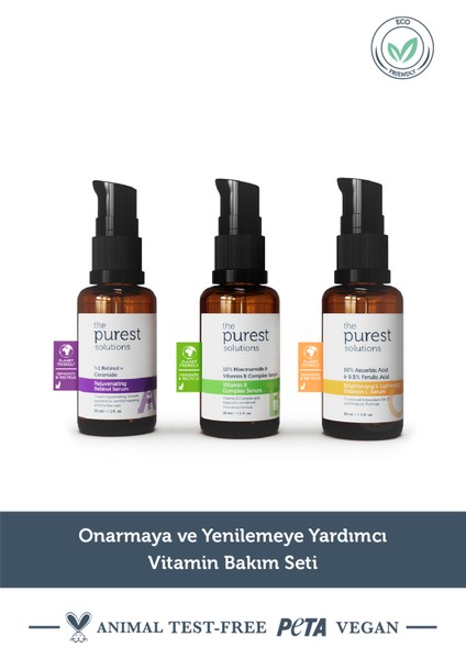 The Purest Solutions  ve   Vitamin Bakım Seti TPS147