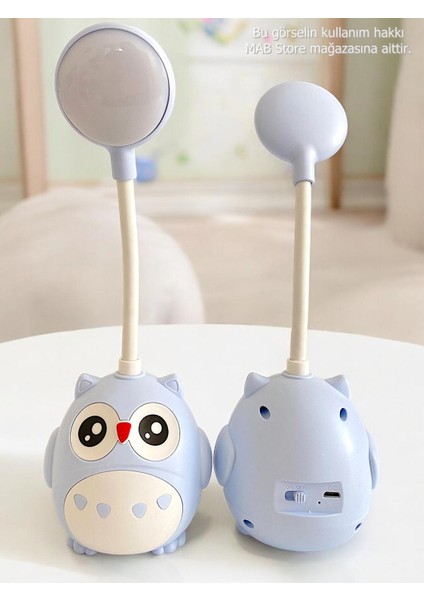 Sevimli Baykuş Tasarımlı USB Şarjlı LED Masa Lambası - Okula Dönüş Hediyesi, Dekoratif Gece Lambası fiyatları