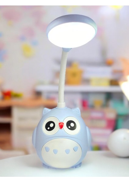 Sevimli Baykuş Tasarımlı USB Şarjlı LED Masa Lambası - Okula Dönüş Hediyesi, Dekoratif Gece Lambası modelleri