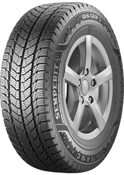 225/75 R16C 121/120R 10Pr Vangrip-3 Hafif Ticari Kış Lastiği (Üretim Yılı: 2024)
