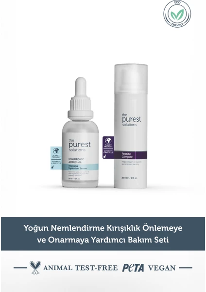 The Purest Solutions Yoğun Nemlendirme ve  Bakım Seti TPS107