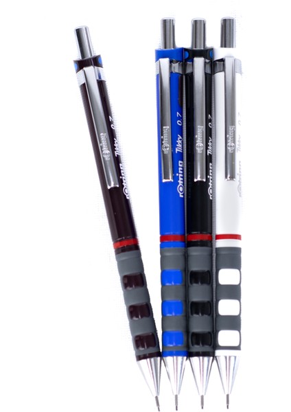 Oppland Kırtasiye Rotring Tikky 2b Uçlu Kalem Orijinal 0.7 mm Yumuşak Uçlu Ergonomik Dayanıklı 4 Lü