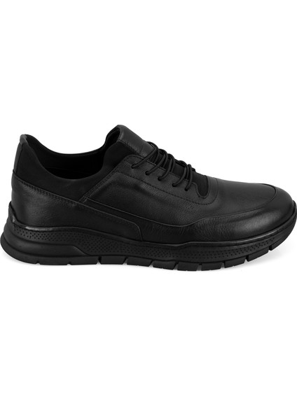 Chad Siyah Erkek Deri Spor Ayakkabı fiyatları