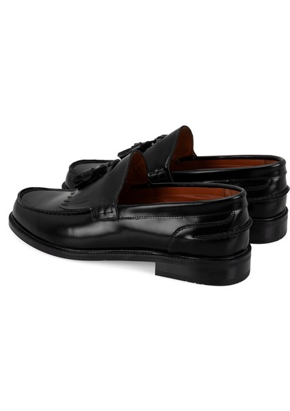 Jimmy Siyah Erkek Deri Loafer